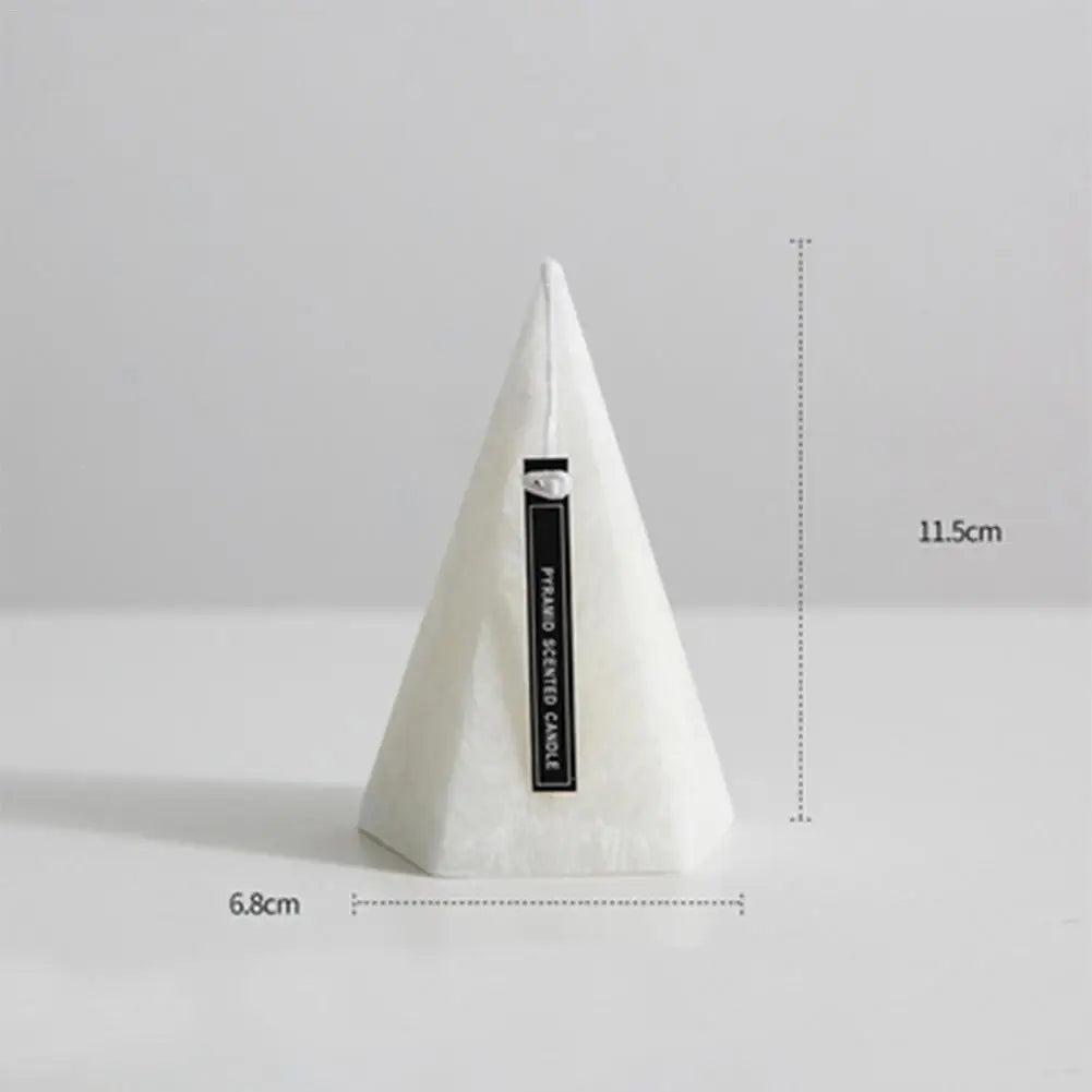 Luxury Nordic Style Geometric Cone Pentagonal Aromatherapy Candle