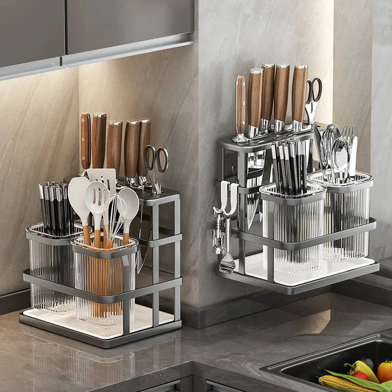 Wall Mounted Kitchen Cutlery