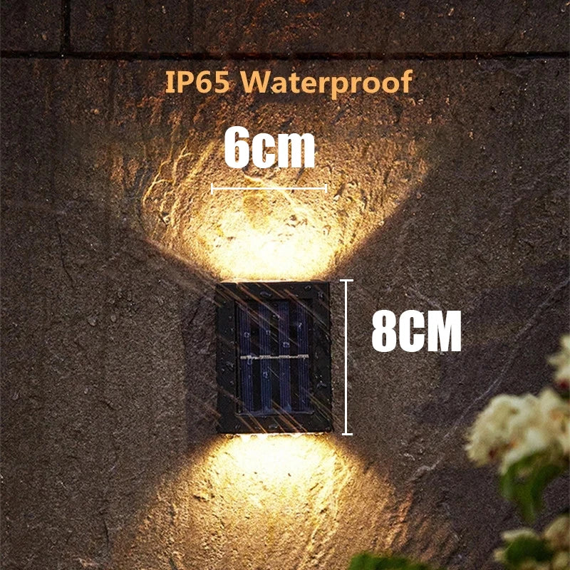 Waterproof Garden Solar Wall Light