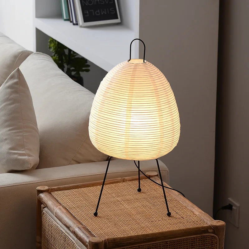 Japanese Rice Paper Lantern Lamp