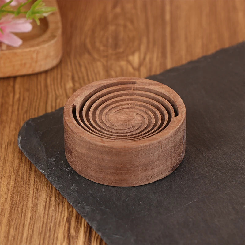 1Pc Portable Wooden Eco-friendly Essential Oil Aromatherapy Diffuser