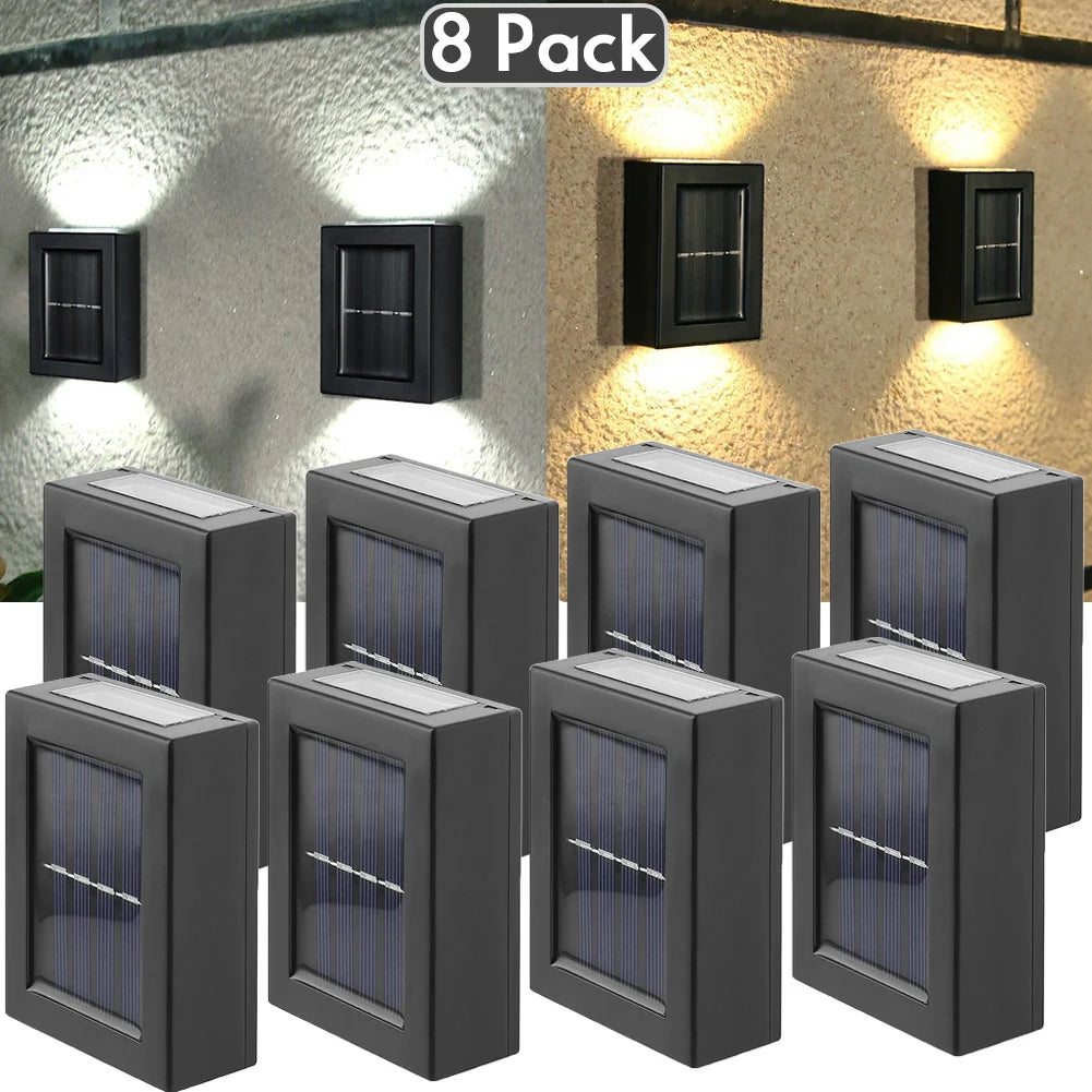 Waterproof Garden Solar Wall Light