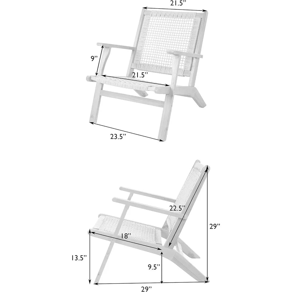 Outdoor Acacia Wood Chair