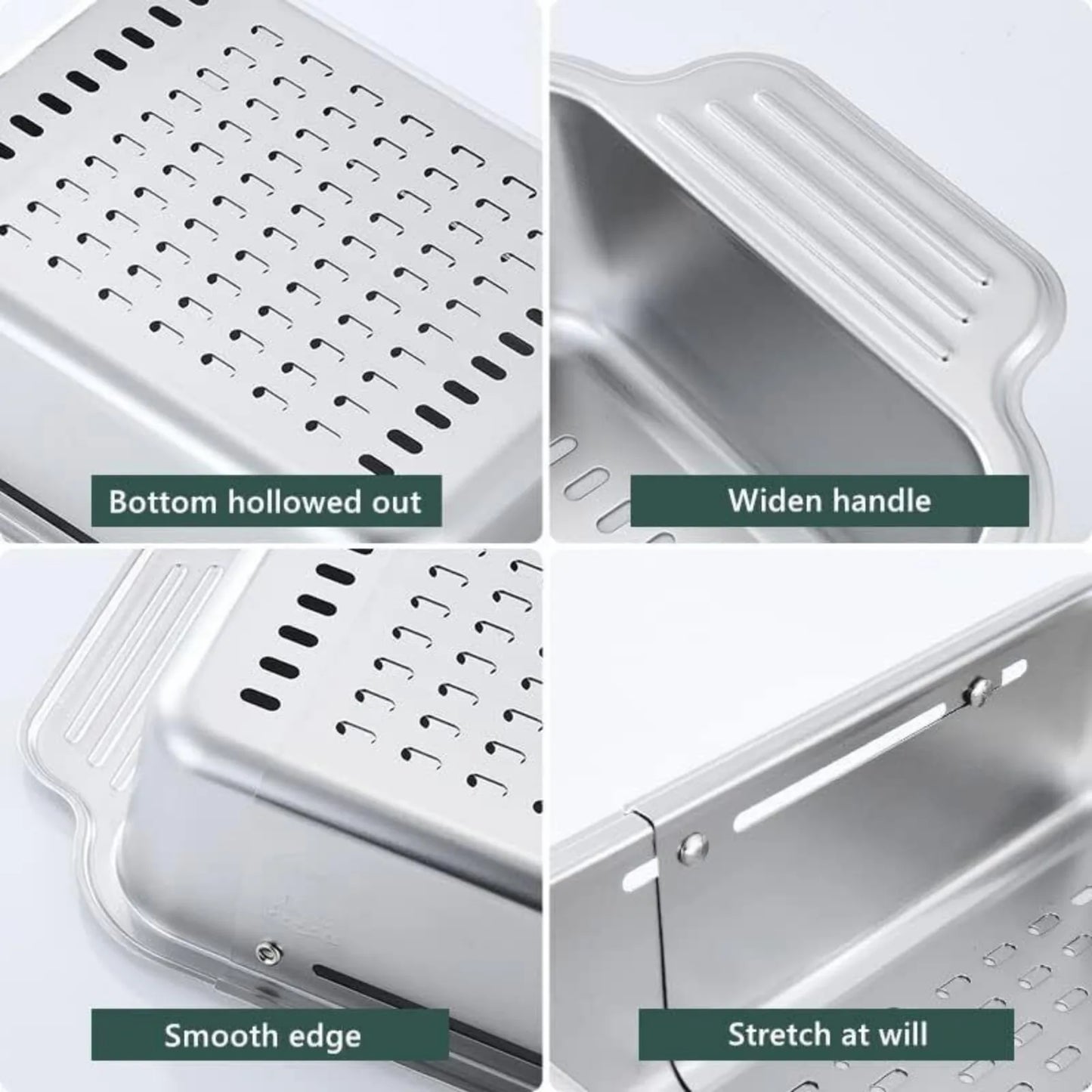 Retractable Kitchen Sink Basket