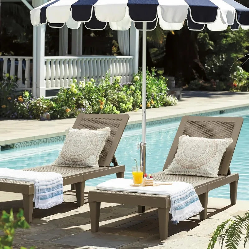 Waterproof Patio Chaise Lounge