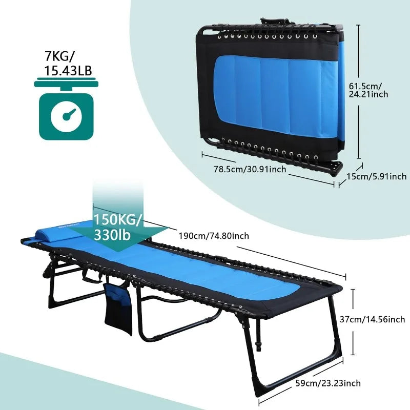 Outdoor Folding Lounge Chair