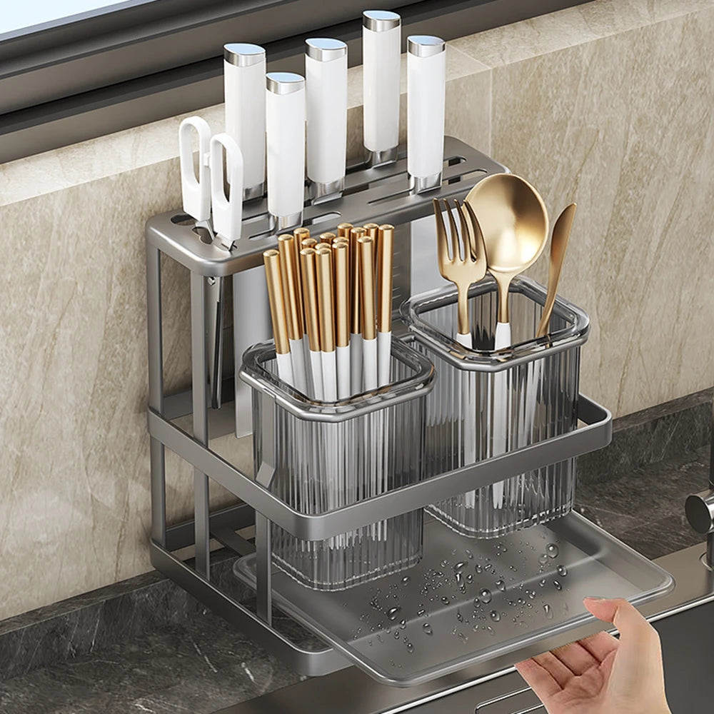Wall Mounted Kitchen Cutlery