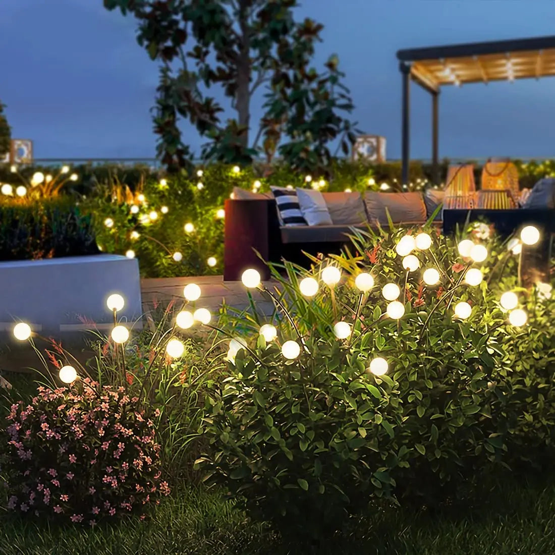 Powered Firefly Lights Outdoor Garden Lights