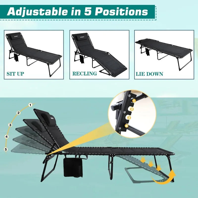 Outdoor Folding Lounge Chair