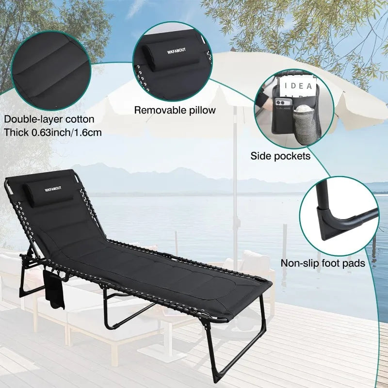 Outdoor Folding Lounge Chair