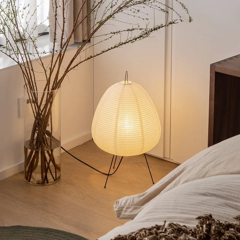 Japanese Rice Paper Lantern Lamp