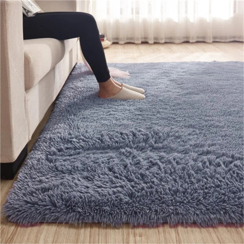 Lellen Hairy Plush Rugs