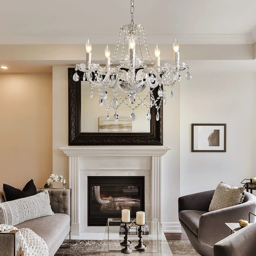 Luxury European Crystal Chandelier, Home Decor