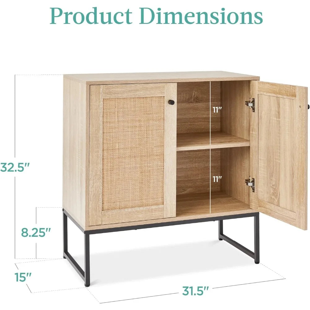 Rattan locker, dining room furniture, dining room multi-function sideboard, suitable for dining room, kitchen