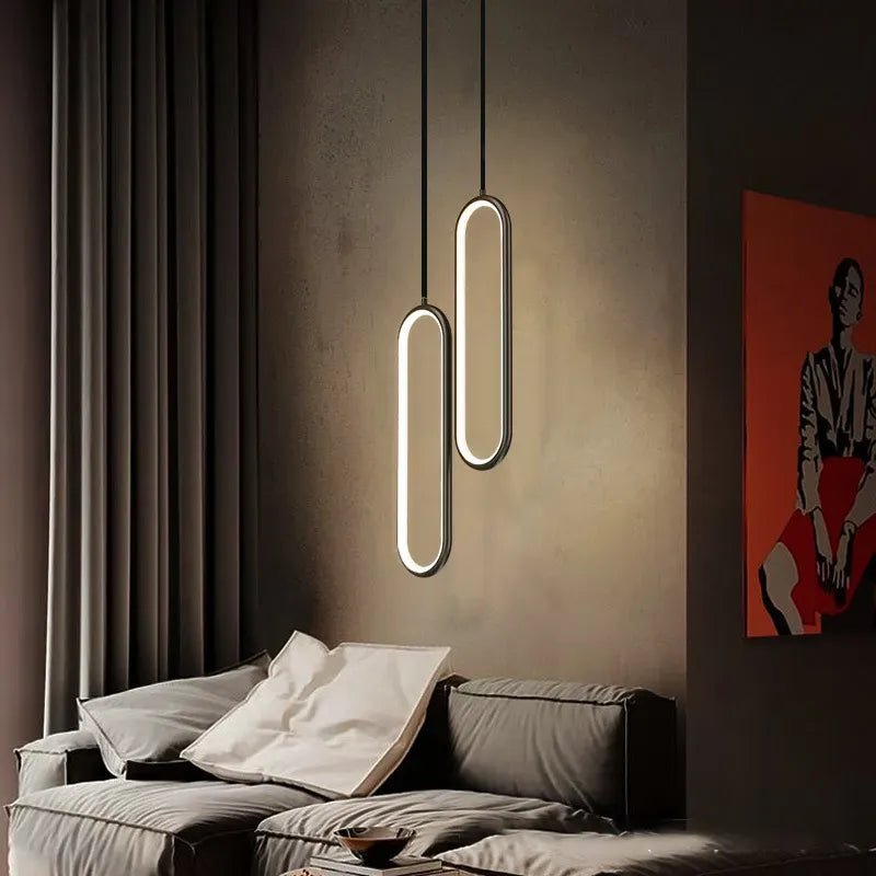 Minimalist Chandelier  LED Pendant Light