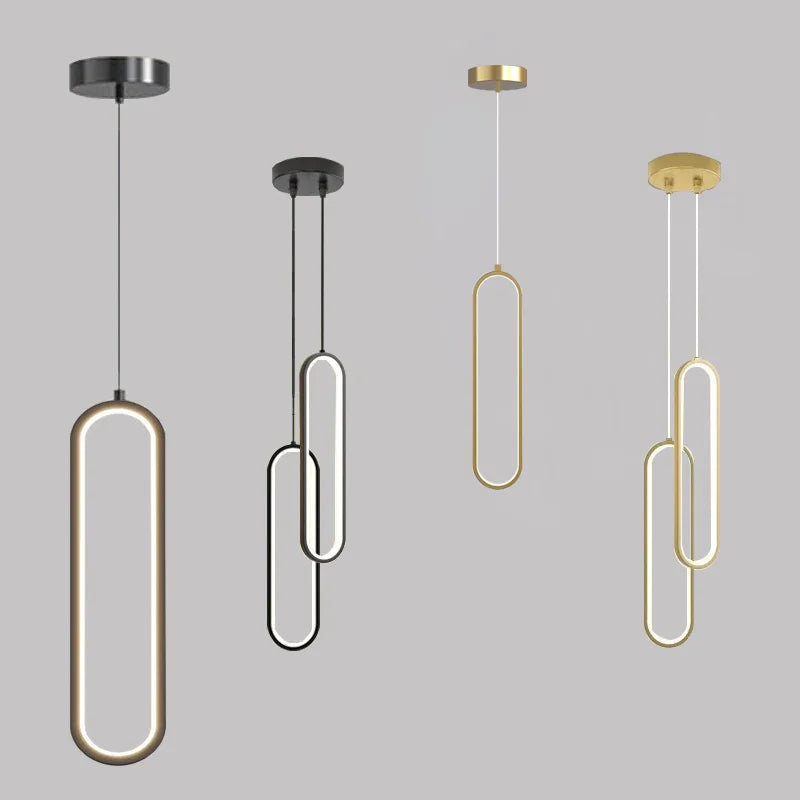 Minimalist Chandelier  LED Pendant Light