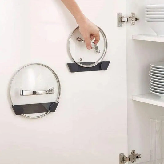 Wall-Mounted Hanging Pot and Pan Lid Holder