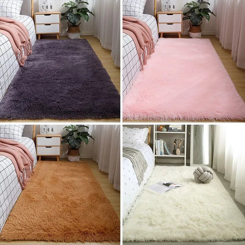 Lellen Hairy Plush Rugs