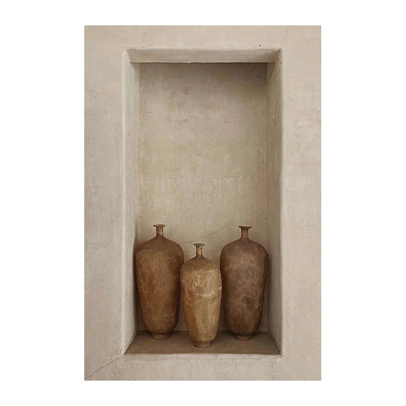 Bohemian Classic Vase Still Life Wall Art Canvas