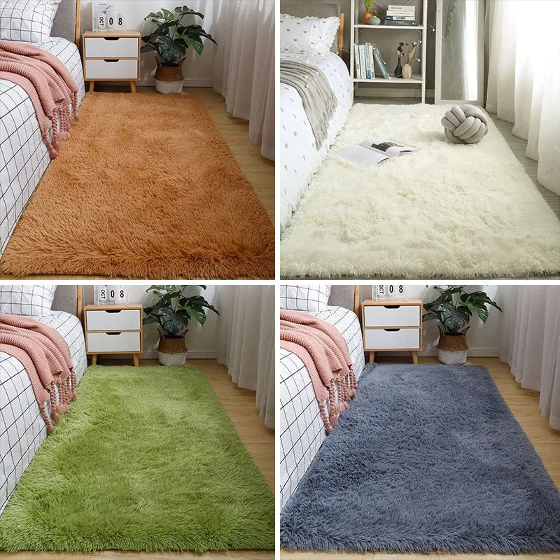 Lellen Hairy Plush Rugs